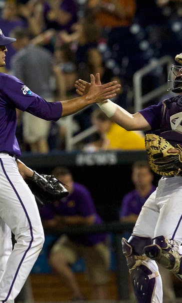 TCU takes down LSU in CWS elimination game